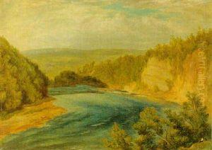 Below The Rapids, Hudson by John Henry Hill