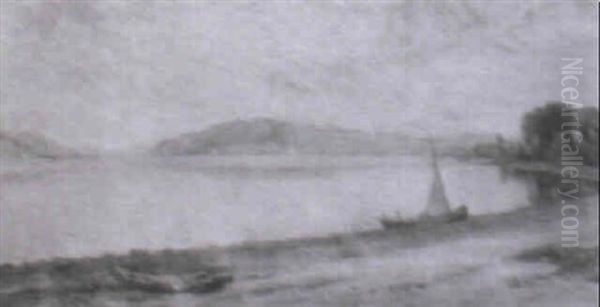 Boaters On The River - view 1