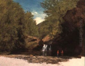 Fawn's Leap, Catskill, New York by John William Hill