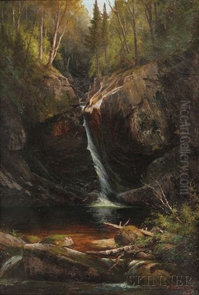 Bridal Veil Falls, Franconia - view 1