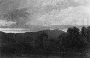 Twilight In The Mountains by Edward Hill