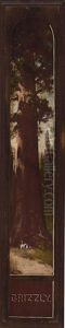 The Grizzly Giant And The Wawona (a Pair) by Thomas Hill