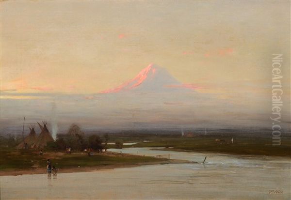 Morning, Mt. Tacoma (rainier) - view 1