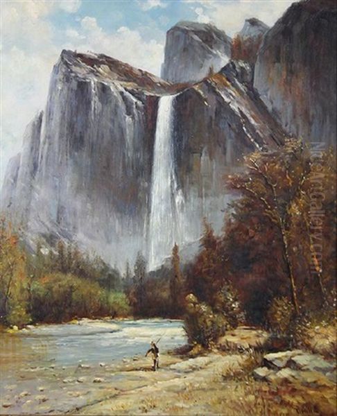 At The Foot Of Bridal Veil Falls - view 1