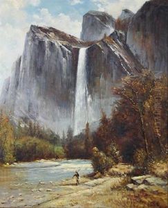 At The Foot Of Bridal Veil Falls