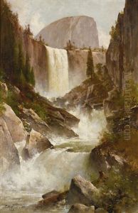 Vernal Falls, Half Dome, Yosemite Vernal Falls, Half Dome, Yosemite