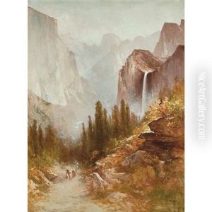 View Of Yosemite by Thomas Hill