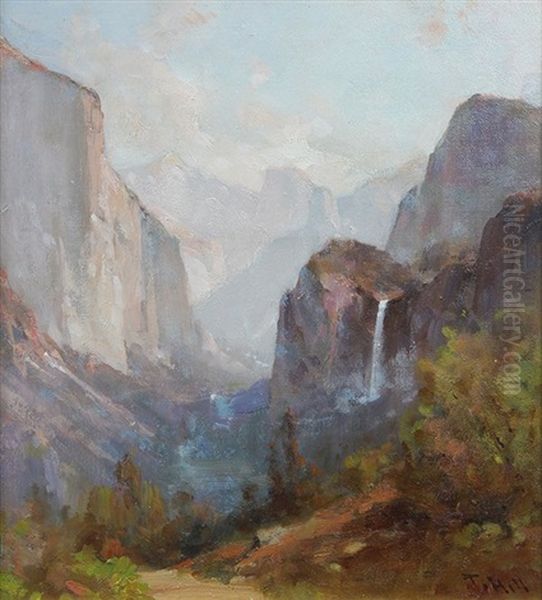 Bridalveil Falls, Yosemite - view 1