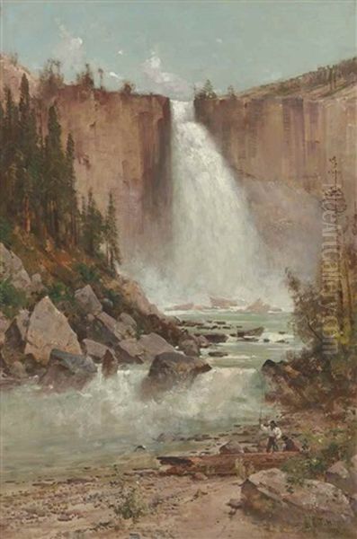 Falls Of The Yosemite - view 1