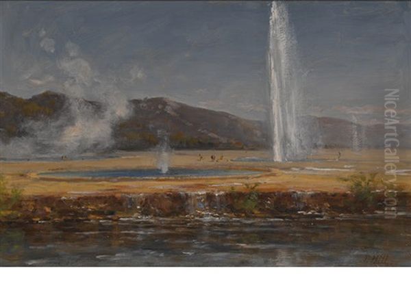 Old Faithful, Yellowstone - view 1