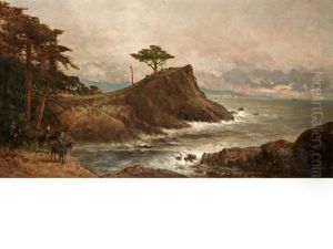 Cypress Point, Monterey by Thomas Hill