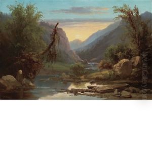 Mountainous Landscape by Thomas Hill