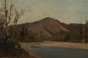 Untitled (russian River?) by Thomas Hill