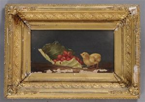 Chick With Strawberries