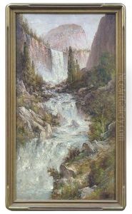 Yosemite, Vernal Falls by Thomas Hill