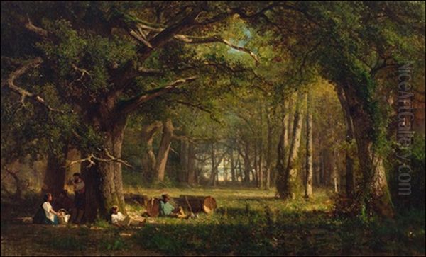 Woods At Fontainebleau - view 1