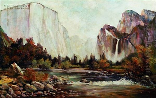 Yosemite Panorama (a View Of El Capitan?) - view 1