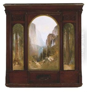 Yosemite (triptych) by Thomas Hill