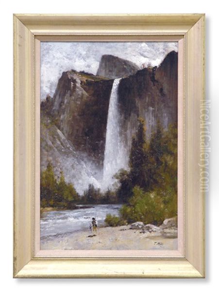 At The Foot Of Bridal Veil Falls, Yosemite Valley - view 1