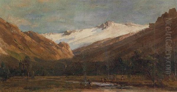 Encampment In The Sierras - view 1