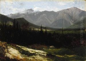 In The White Mountains, New Hampshire by Thomas Hill