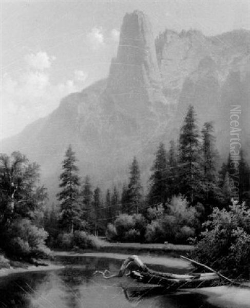 Majestic Mountain View, Yosemite Valley - view 1