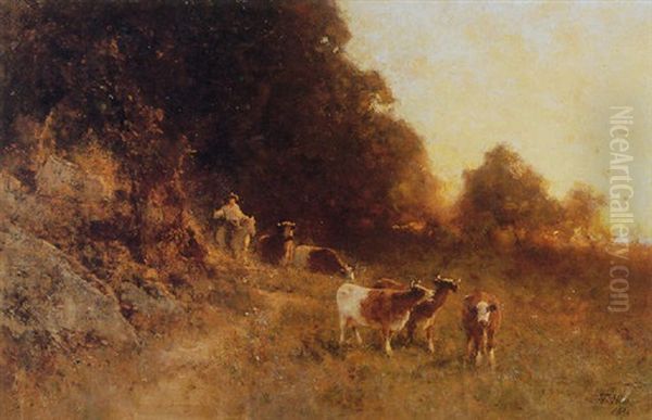 Herding Cattle - view 1