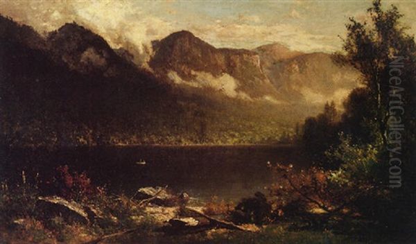 Lake Scene, New Hampshire - view 1