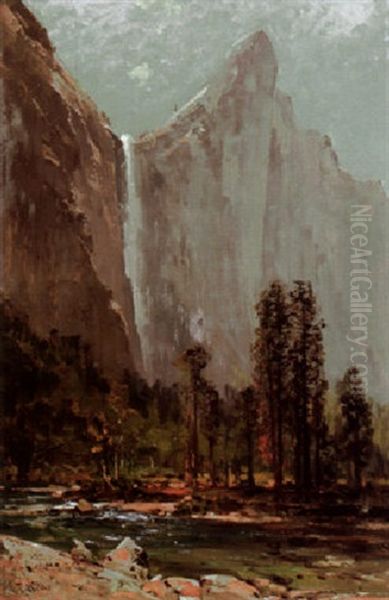 Bridal Veil Falls And Leaning Tower - view 1
