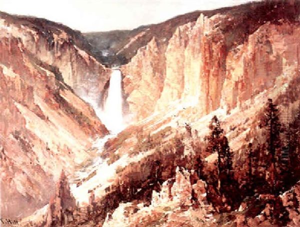 Yellowstone Falls - view 1