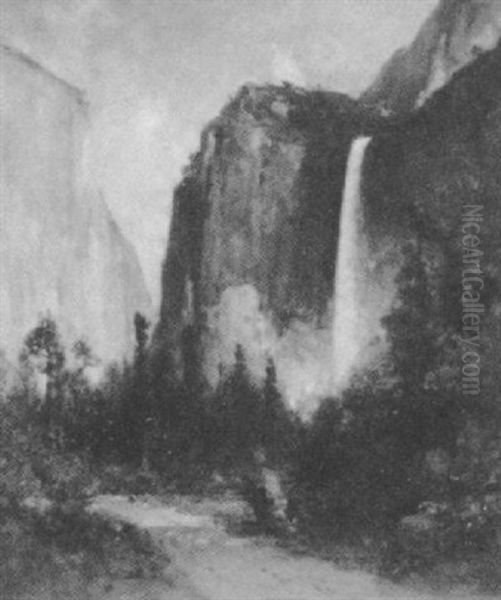 Camping Below Bridal Veil Falls - view 1