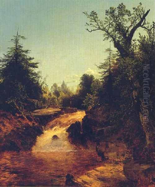 Figure In The White Mountains - view 1