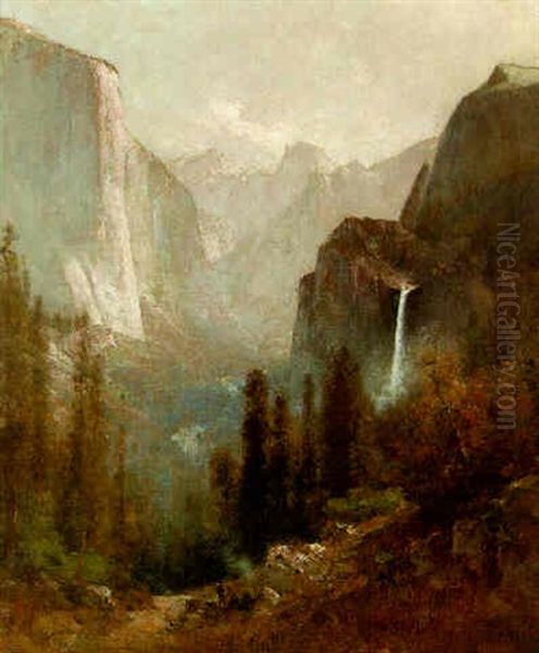 Yosemite Valley From Inspiration Point - view 1