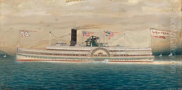 The Hudson River Paddle Steamer - view 1