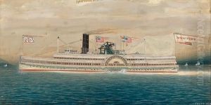 The Hudson River Paddle Steamer