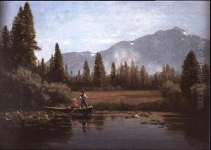 Fishing On A Stream Fishing On A Stream