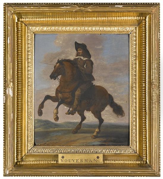 Equestrian Portrait Of A Gentleman - view 1