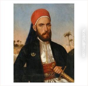 Dignitaire Marocain by Jean Auguste Bard