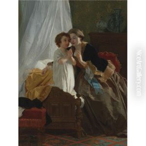 Bedtime Prayer by Eugene Ernest Hillemacher
