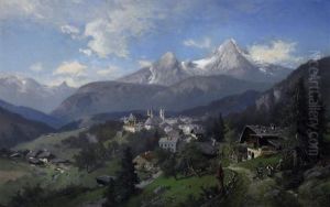 Blick Auf Berchtesgaden