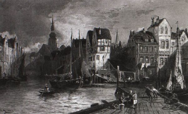 Das Dovenfleet In Hamburg - view 1