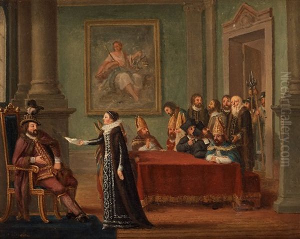 Christina Gyllenstierna Lamnar Sitt Leidebref Till Christian Ii - view 1