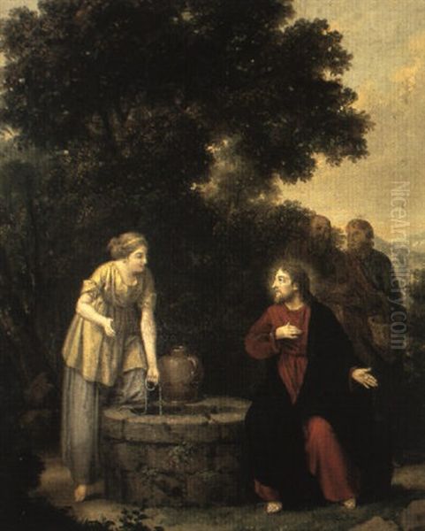 Kristus Och Den Samaritiska Kvinnan - view 1
