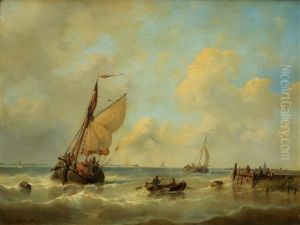 Coastal Scenes With Saling Vessels (2)
