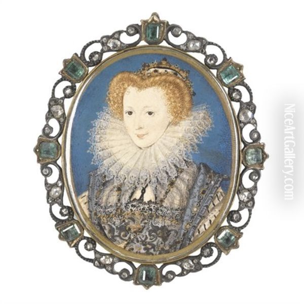 Portrait Of A Noblewoman, Lettice Knollys (?) - view 1