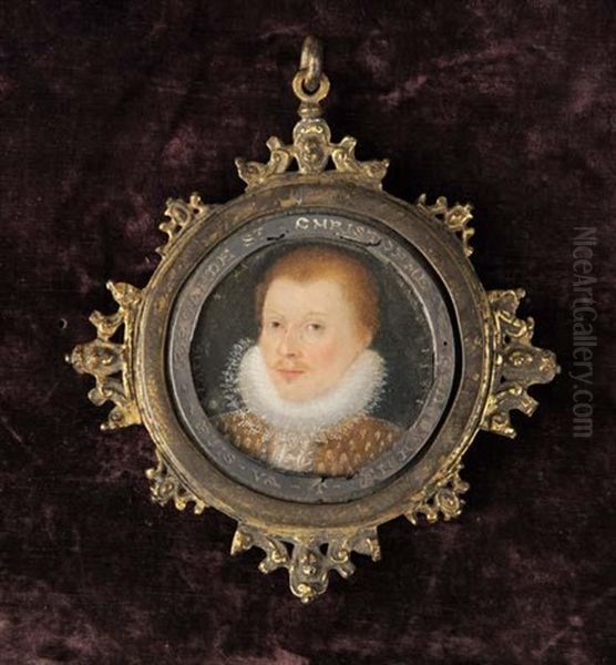 Portrait D'homme A La Collerette - view 1