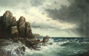 Wind Against Tide', Cape Arundel, Maine, U.s.a