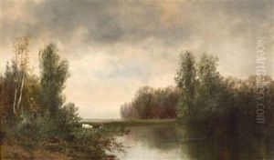 Cattle Watering by William Henry Hilliard