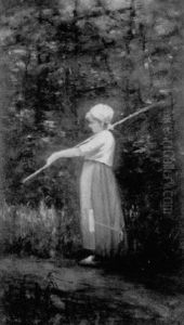 The Peasant Girl by William Henry Hilliard