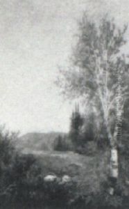 White Mt. Landscape by William Henry Hilliard